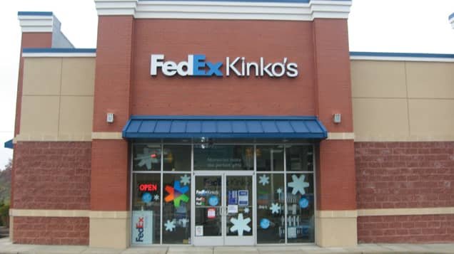 About FedEx or Kinkos