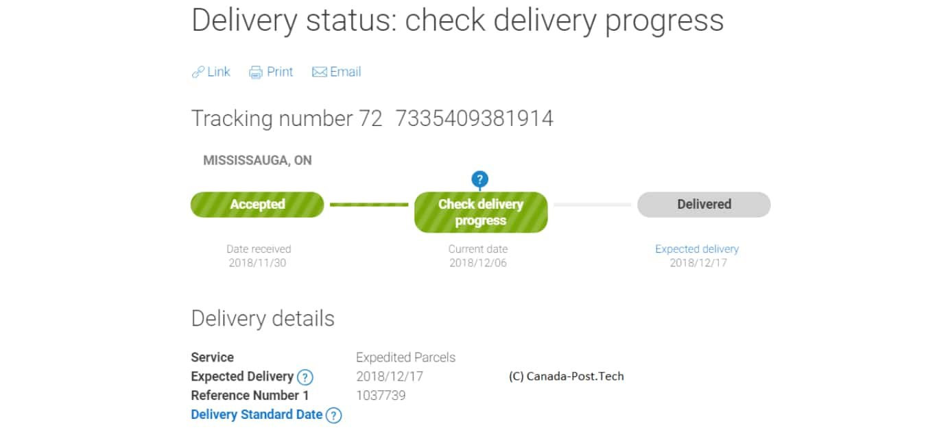 Can I Track Mail When It Moves Through Canada