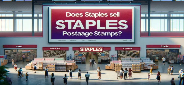 Does Staples Sell Postage Stamps