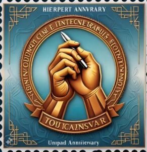 celebrating unique stamp anniversaries