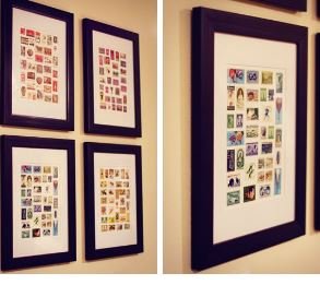 How to create a stamp display