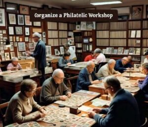 how to organize a philatelic workshop