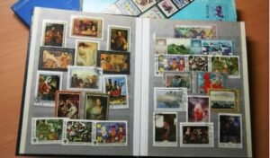 how to organize stamp collections