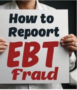 how to report EBT fraud