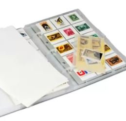 how to display collectible stamps