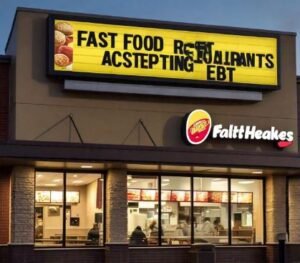 Fast Food Restaurants Accepting EBT