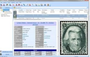 stamp collecting software