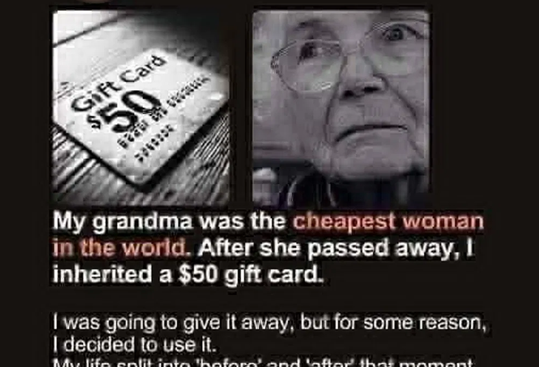 My Grandmother Seemed Like the Stingiest Person on Earth—Then One Forgotten Gift Card Revealed Her Beautiful Secret