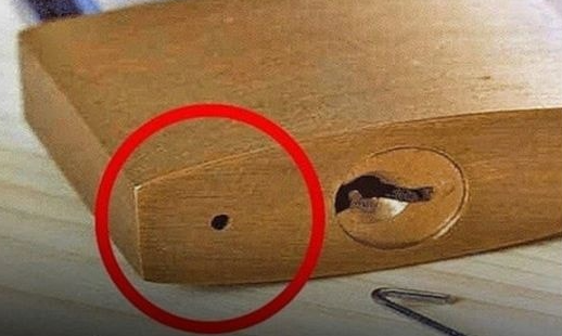 The Hidden Purpose of the Tiny Hole on Every Padlock Bottom